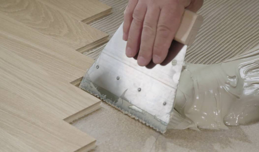 wooden floor installation